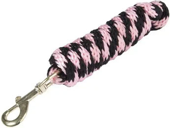 T de T Schleppleine rund Seil Schwarz Rosa 200cm – Bild 1 von 2