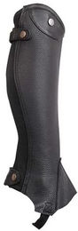 T de T Schubert Minichaps aus Leder Schwarz XS Unisex – Bild 1 von 1
