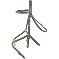 Produktbild von T de T Sisley Leder Zaumzeug Kreuz-Reiten für Pony in Braun