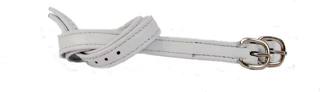 Produktbild von T de T Sporenriemen aus Leder in Weiß