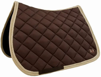 Produktbild von T de T Springschabracke Fontainebleau für Ponys in Braun aus Polyester