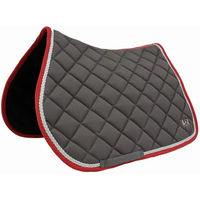 Produktbild von T de T Springschabracke Fontainebleau für Ponys in Grau aus Polyester