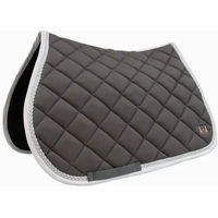 Produktbild von T de T Springschabracke Fontainebleau Pony Schwarz aus Polyester
