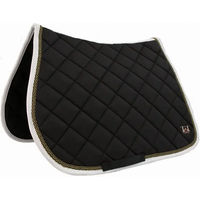 Produktbild von T de T Springschabracke Fontainebleau Pony Schwarz aus Polyester