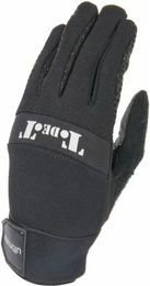 Produktbild von T de T Ultimate Reit-Handschuhe für Kinder Sommer Schwarz Größe 14 Jahre