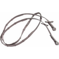 Produktbild von T de T Ultra Grip Zügel für Pferde 16 mm Braun mit Edelstahl