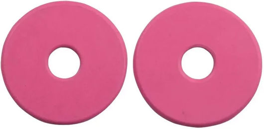 Produktbild von T de T Unterlegscheiben für Pferdegebisse aus Gummi in Rosa