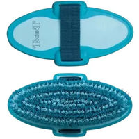 Produktbild von T de T Weiche Pferdebürste aus Nylon in Blau oder Türkis