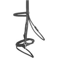 Produktbild von T de T Zaumzeug Easy Mors aus Leder in Schwarz für Vollblut
