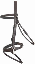 Produktbild von T de T Zaumzeug Leder Braun für Pony mit Easy Gebiss