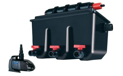 T.I.P. MTS 30000 UV 24 INOX Mehrkammer-Teichaußenfilter mit Pumpe und UV-C Strahler für bis zu 30.000 Liter Teichvolumen – Bild 1 von 11