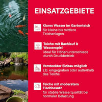 Produktbild von T.I.P. Teichdruckfilter TFP 15000 UV 13 mit Pumpe und Rückspülfunktion für bis zu 15.000 Liter Teichvolumen