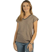 Produktbild von T-Shirt Damen Flags&Cup Janina aus Baumwolle Beige Größe M