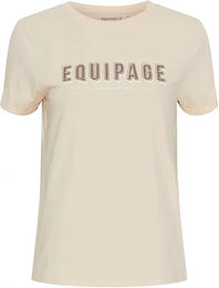 Produktbild von T-Shirt Equipage Kylie für Damen aus Baumwolle Beige Größe M