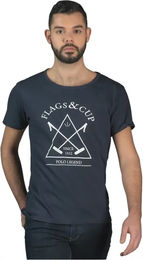 T-Shirt Flags&Cup – Bild 1 von 1