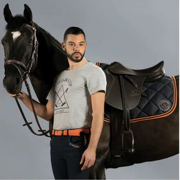 Produktbild von T-Shirt Flags&Cup für Herren aus Baumwolle Grau XS