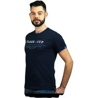 Produktbild von T-Shirt Flags&Cup für Herren in Blau Größe L