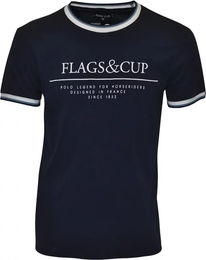 Produktbild von T-Shirt Flags&Cup Prado für Herren aus Baumwolle Blau Größe L