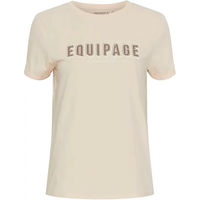 Produktbild von T-Shirt Kylie für Damen von Equipage aus Baumwolle in Beige XXL