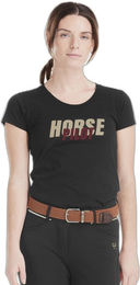 Produktbild von T-Shirt Damen Horse Pilot Team
