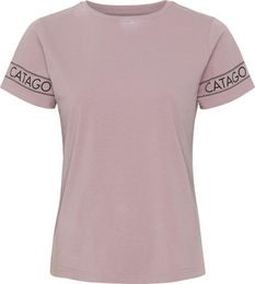 Produktbild von T-Shirt mit Logo auf dem Ärmel Frau Catago Ryley