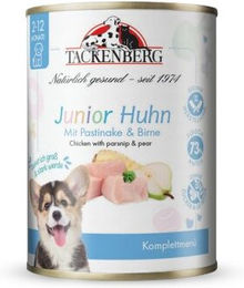 Tackenberg Nassfutter Hund, Welpenmenü, Huhn und Pastinaken 6x400 g – Bild 1 von 2