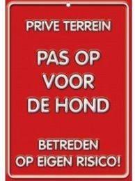 Produktbild von Tafel Warnzeichen Red Horse