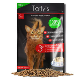 Produktbild von Taffy's getreidefreies Trockenfutter mit Geflügel 300 g