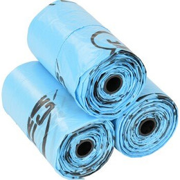 Produktbild von TAKE CARE Kotbeutel blau 21x15 Stück