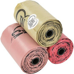 Produktbild von TAKE CARE Kotbeutel bunt 30x15 Stück