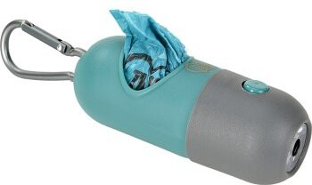 Produktbild von TAKE CARE Kotbeutelspender mit Taschenlampe - 20 Stk.