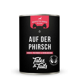 Produktbild von Tales & Tails Hundenassfutter Auf der Phirsch - 400 g
