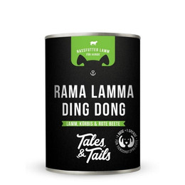 Produktbild von Tales & Tails Hundenassfutter Rama Lamma Ding Dong - 400 g