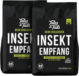 Produktbild von Tales & Tails Softes Trockenfutter Dein exklusiver InSektempfang 2x4 kg