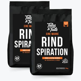 Produktbild von Tales & Tails Softes Trockenfutter Eine Wahre RindSpiration 2x4 kg