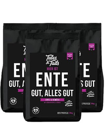 Produktbild von Tales & Tails Softes Trockenfutter Ente gut, alles gut 3x4 kg