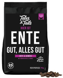 Produktbild von Tales & Tails Softes Trockenfutter Ente gut, alles gut 4 kg