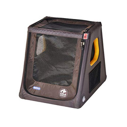 Produktbild von TAMI Auto & Home aufblasbare Hundebox mit Airbagfunktion braun S
