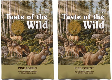 Produktbild von Taste of the Wild Pine Forest Hundefutter Wild & Lamm - 2 x 12,2 kg