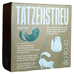 Produktbild von Tatzenstreu nachhaltiges Katzenstreu - 10 l