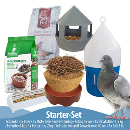 Produktbild von Tauben Set - Starter-Set - Komplett-Set
