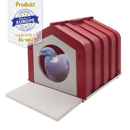 Produktbild von Taubenhaus mit herausnehmbarem Einlegeboden - Kunststoff
