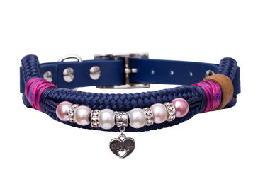 Produktbild von Tauhalsband mit Perlen Lilian XXL