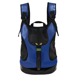 Produktbild von Taylor Rucksack, Tragetasche und Reisebett für Hunde und Katzen bis 8 kg, Blau