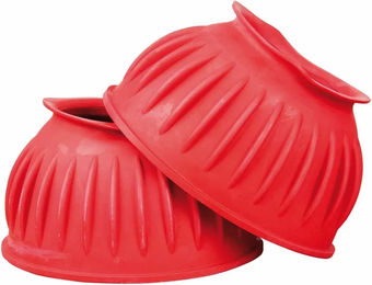 Produktbild von TdeT Hufschützer aus Gummi geschlossen rot XL