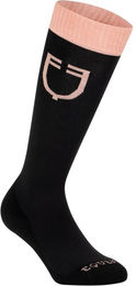 Technische Reitsocken mit kontrastierendem Logo Equestro Stretch – Bild 1 von 4