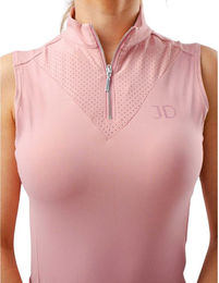 Produktbild von Technisches ärmelloses Reitshirt für Damen JD Attack Stella