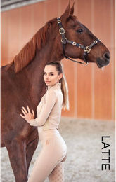 Produktbild von Technisches Langarmreitoberteil für Damen JD Attack Cecile