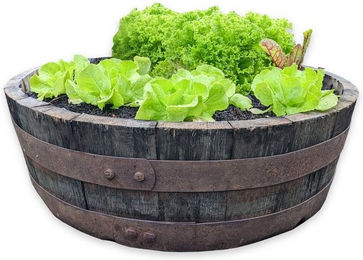 Produktbild von Temesso Vogeltränke Whiskyfass Abschnitt