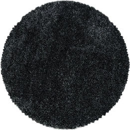 Teppich FLUFFY 3500 Anthrazit 120x120 cm – Bild 1 von 5